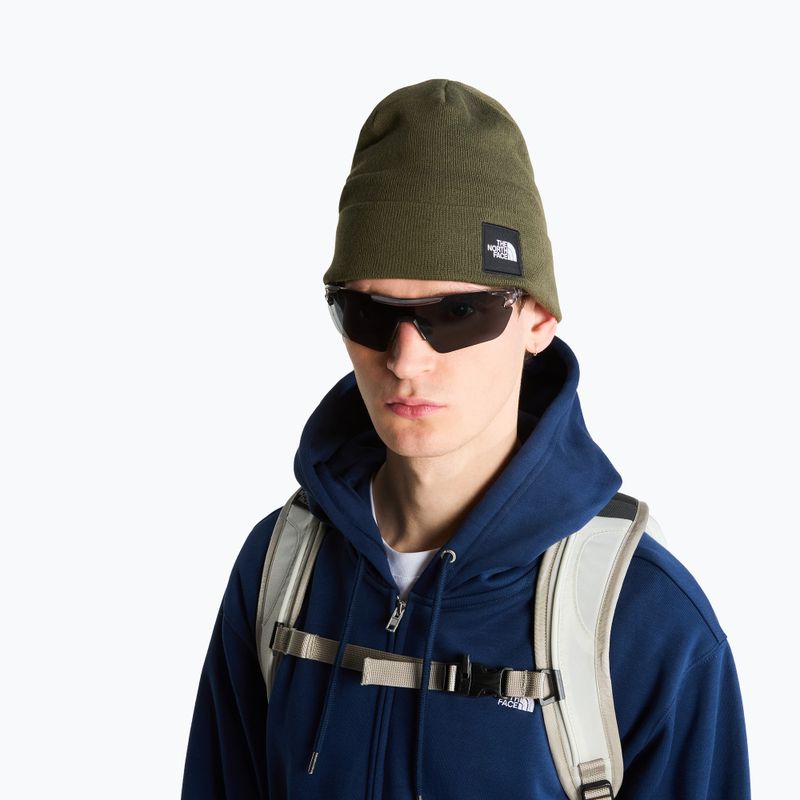 Winter hat The North Face Dock Worker Recycled Beanie new taupe green 3