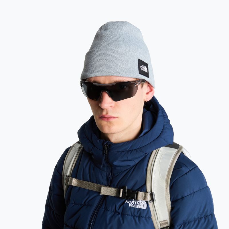 Winter hat The North Face Dock Worker Recycled Beanie tnf pale grey heather 3