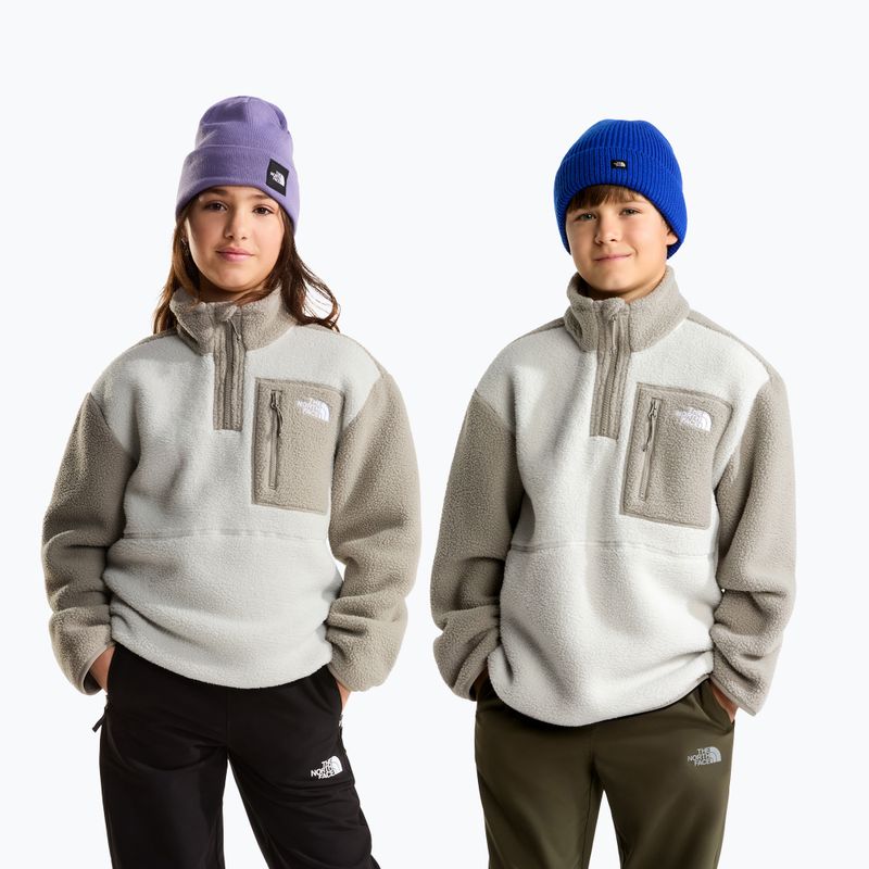 Children's fleece sweatshirt The North Face Yumiori 1/4 Zip cumulus cloud/s 3