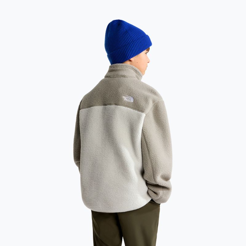 Children's fleece sweatshirt The North Face Yumiori 1/4 Zip cumulus cloud/s 5