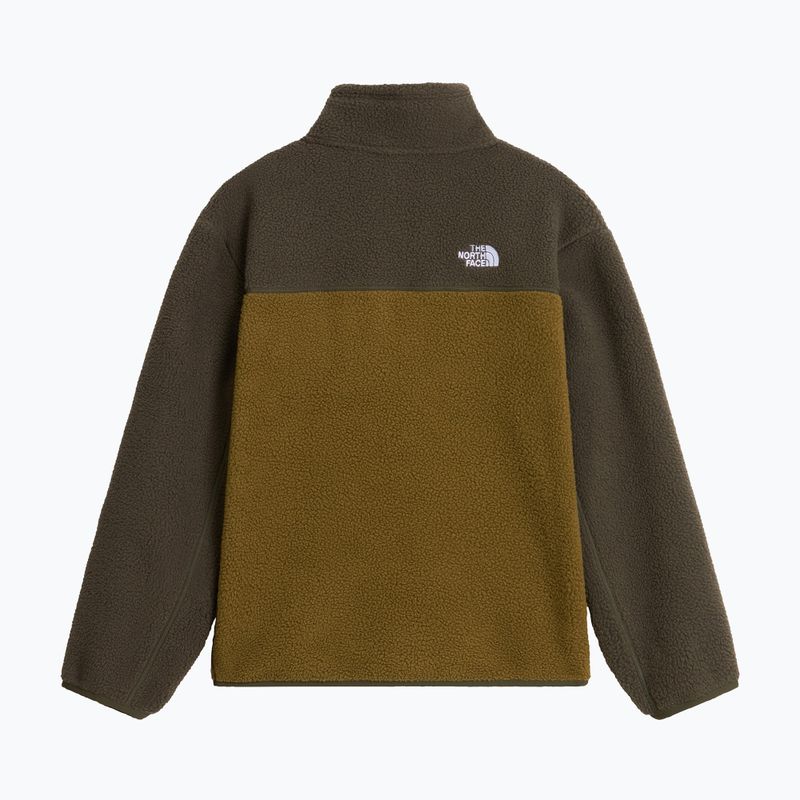 Children's fleece sweatshirt The North Face Yumiori 1/4 Zip caraway seed/ne 2