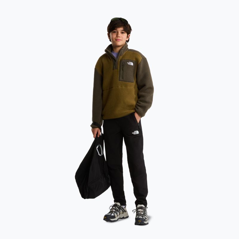Children's fleece sweatshirt The North Face Yumiori 1/4 Zip caraway seed/ne 4