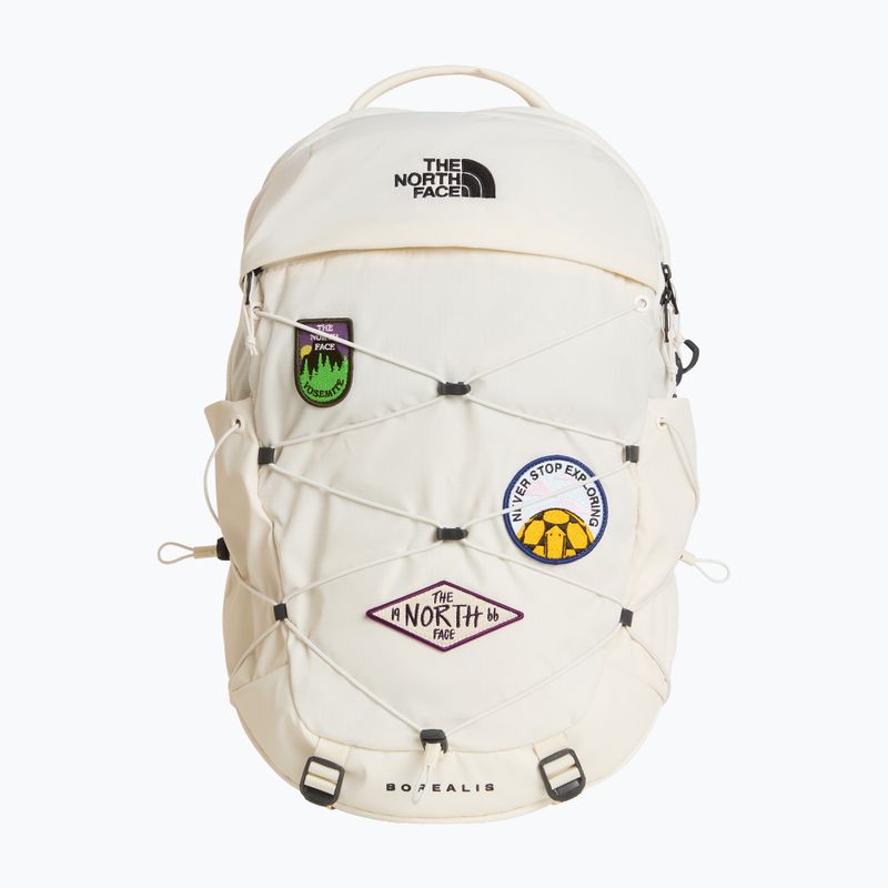 Urban backpack The North Face Borealis Patch 21 l white dune/patch