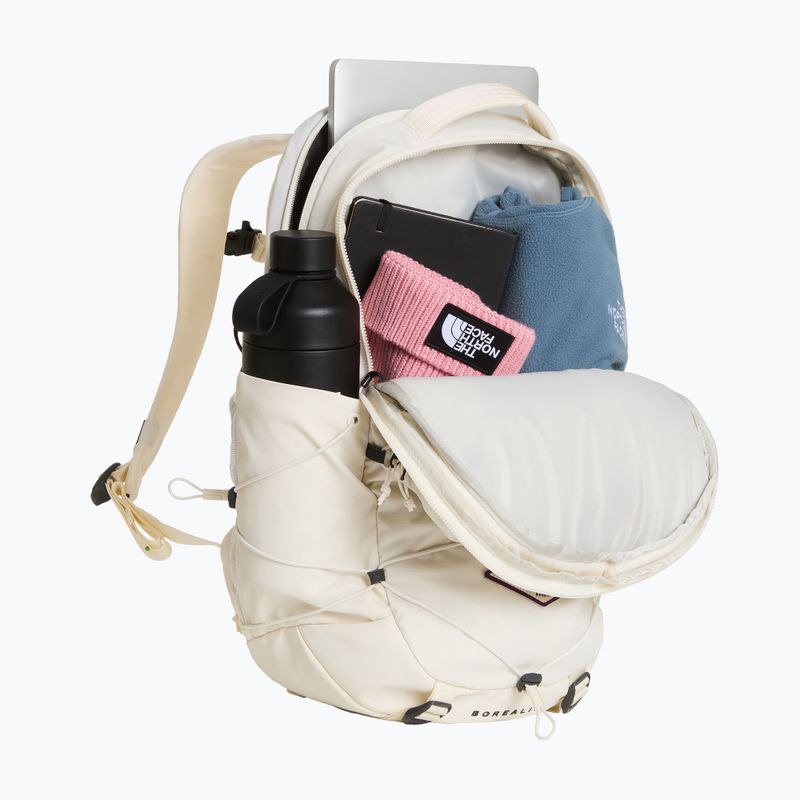 Urban backpack The North Face Borealis Patch 21 l white dune/patch 4