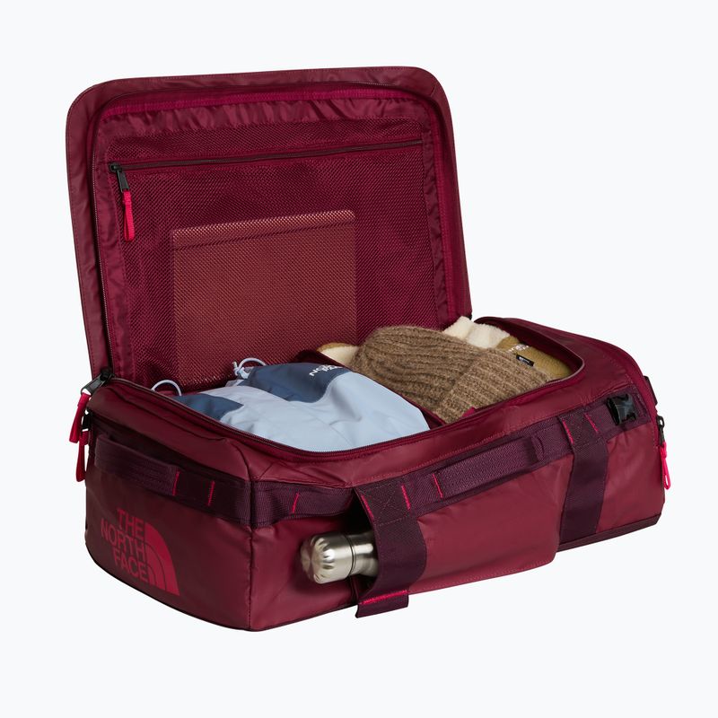 Travel bag The North Face Base Camp Voyager Duffel 32 l burgundy crush/deep bur 5