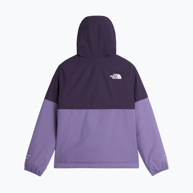 Children's rain jacket The North Face Warm Antora Rain endless dusk/grounded plum 6