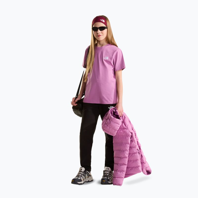 Children's T-shirt The North Face Evolution Simple Dome SS Tee hushed lavender 2