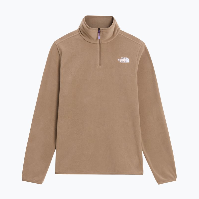Women's fleece sweatshirt The North Face Glacier Fleece 1/4 Zip garnet 4