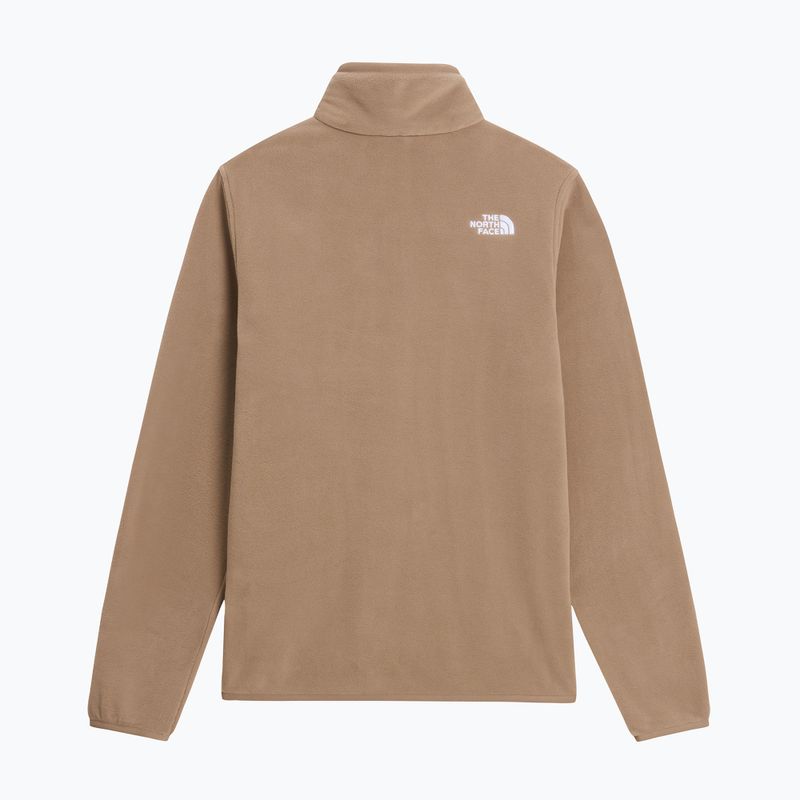 Women's fleece sweatshirt The North Face Glacier Fleece 1/4 Zip garnet 5