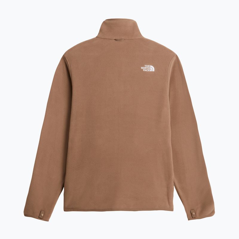 Men's fleece sweatshirt The North Face Glacier Fleece garnet 6