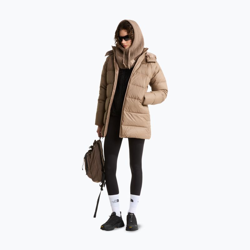 Women's down coat The North Face Hydrenalite City Down Hooded garnet 2