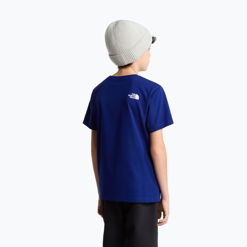 Children's T-shirt The North Face Evolution Half Dome SS Tee bold blue 5