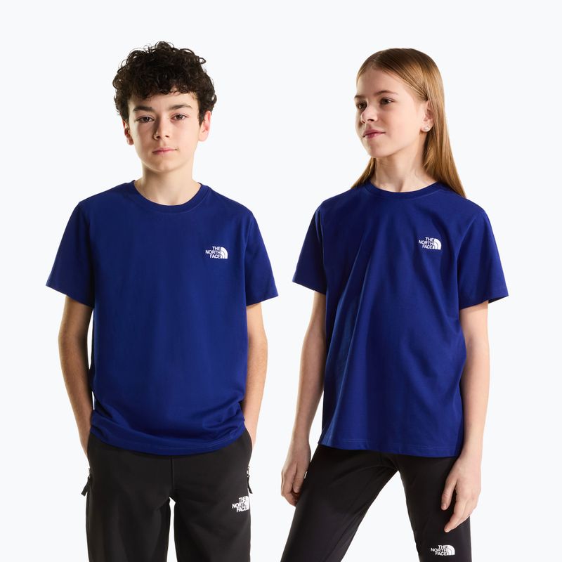 Children's T-shirt The North Face Evolution Simple Dome SS Tee bold blue 3