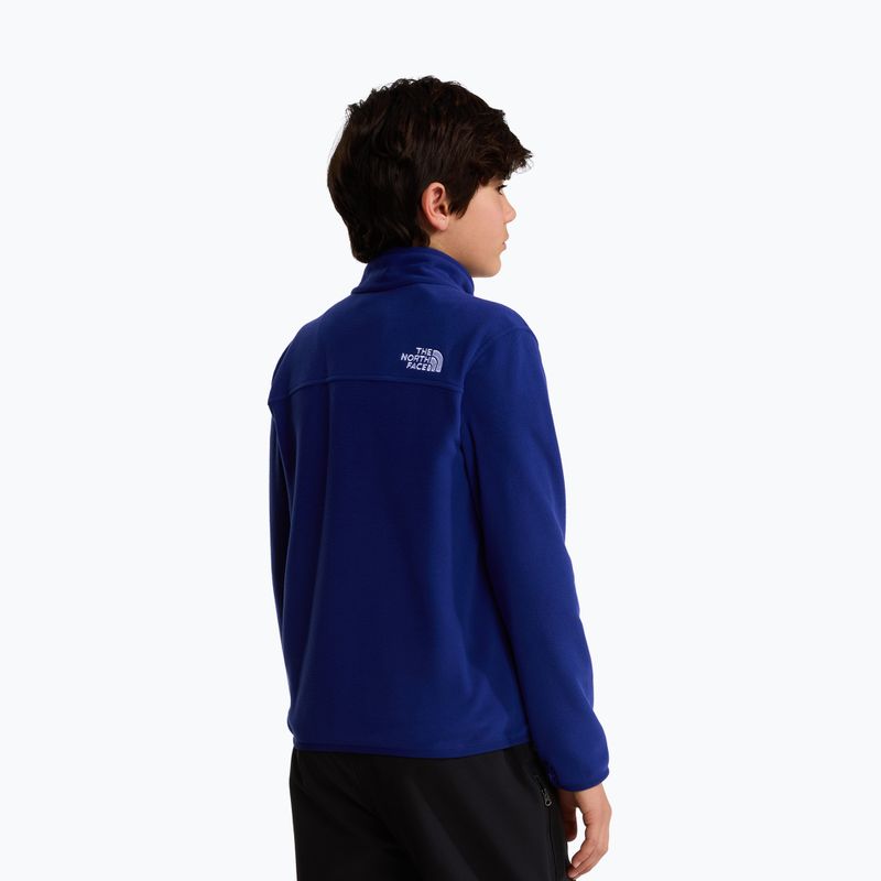 Children's fleece sweatshirt The North Face Glacier Full Zip bold blue 3