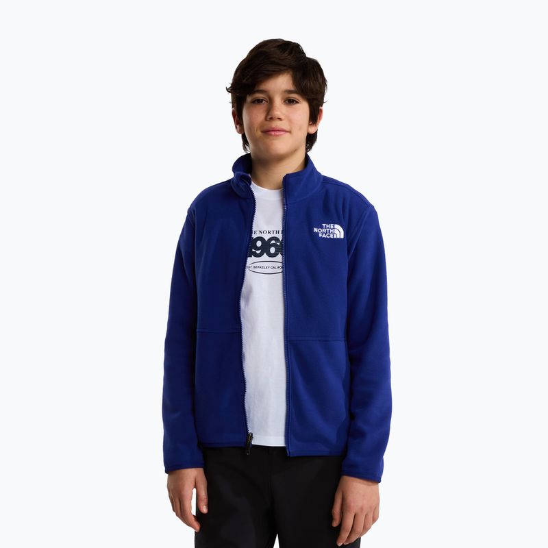 Children's fleece sweatshirt The North Face Glacier Full Zip bold blue 4