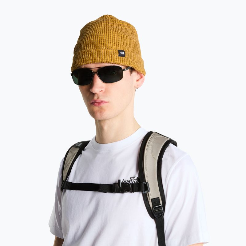 Winter hat The North Face Fisherman Beanie citrine yellow 3