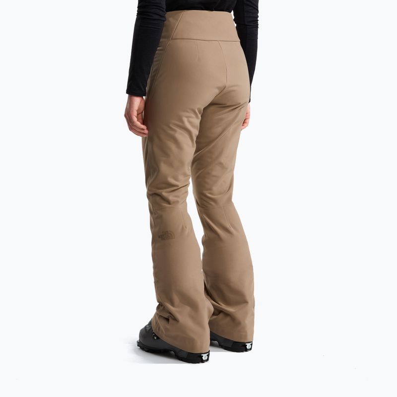 Women's ski trousers The North Face Snoga Regular garnet 3