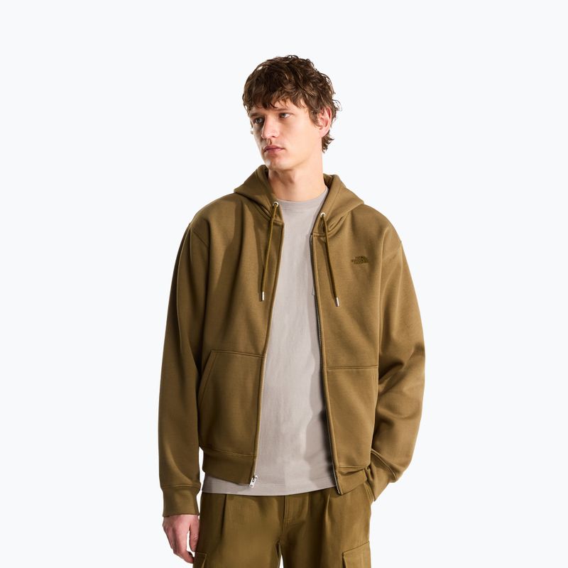 Men's sweatshirt The North Face Essential Simple Dome RLX Full Zip caraway seed 4