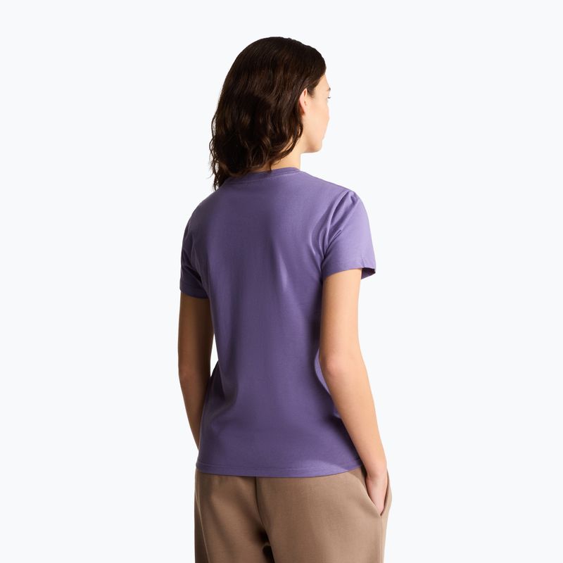 Women's T-shirt The North Face Evolution Simple Dome Slim SS grounded plum 3