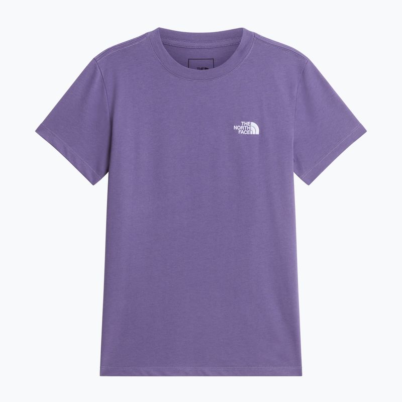 Women's T-shirt The North Face Evolution Simple Dome Slim SS grounded plum 4