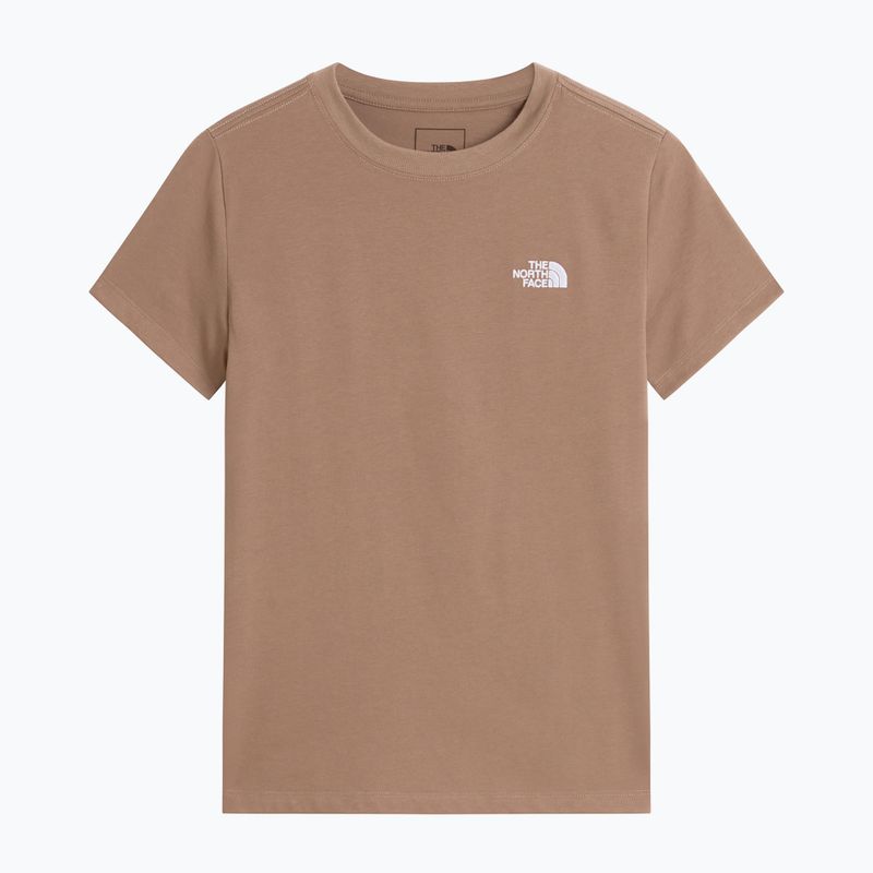 Women's T-shirt The North Face Evolution Simple Dome Slim SS garnet 4