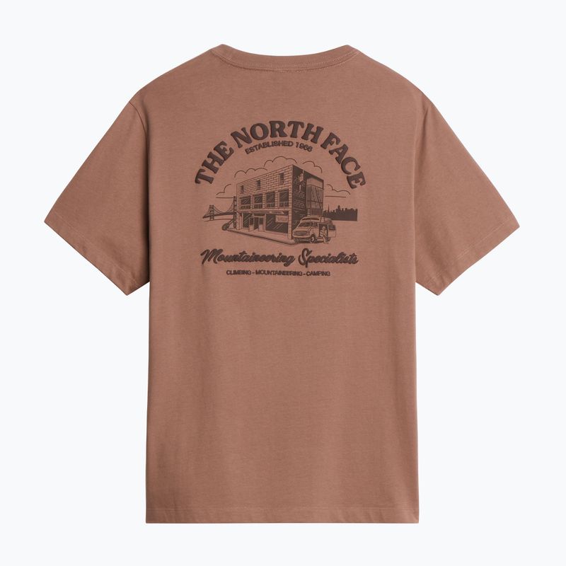 T-shirt The North Face OG Store RLX Tee Graphic garnet 5