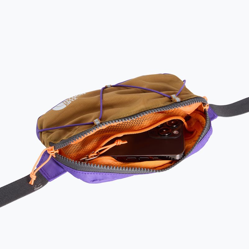 Waist bag The North Face Terra Lumbar 1 l utility brown/peak purple 4