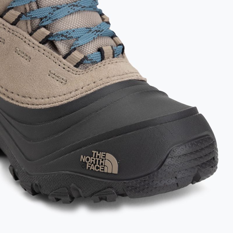 Children's snow boots The North Face Chilkat V Lace Wp timeless taupe/pale teal 7