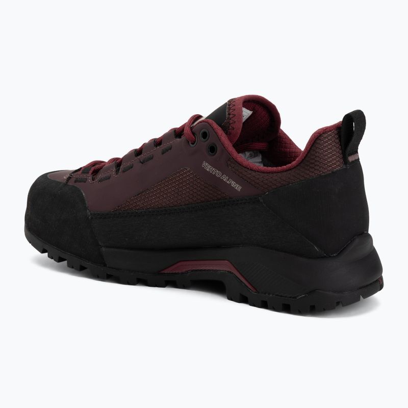 Women's approach shoes The North Face Verto Alpine GTX deep burgundy/burgundy cr 3