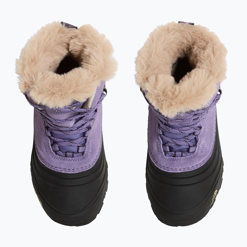 Children's snow boots The North Face Shellista V Lace Wp grounded plum/endless dus 4