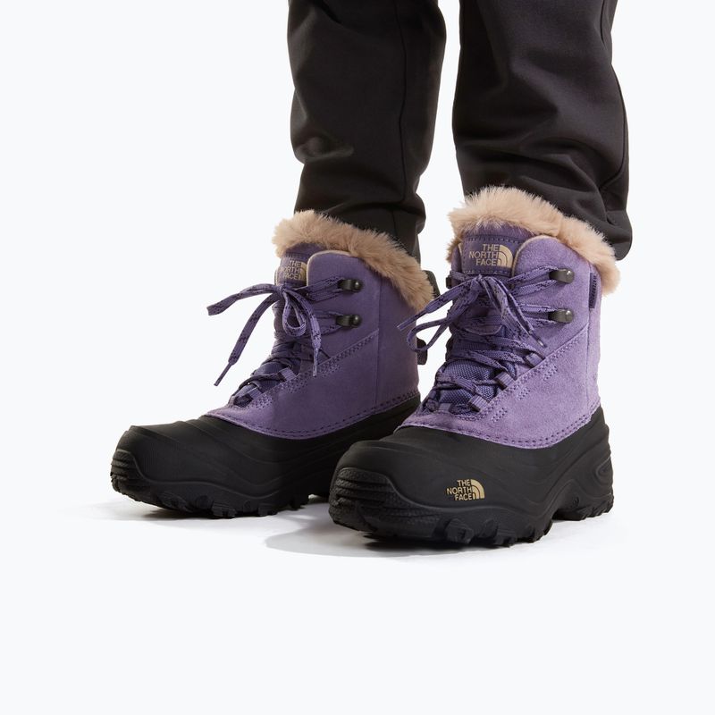 Children's snow boots The North Face Shellista V Lace Wp grounded plum/endless dus 5