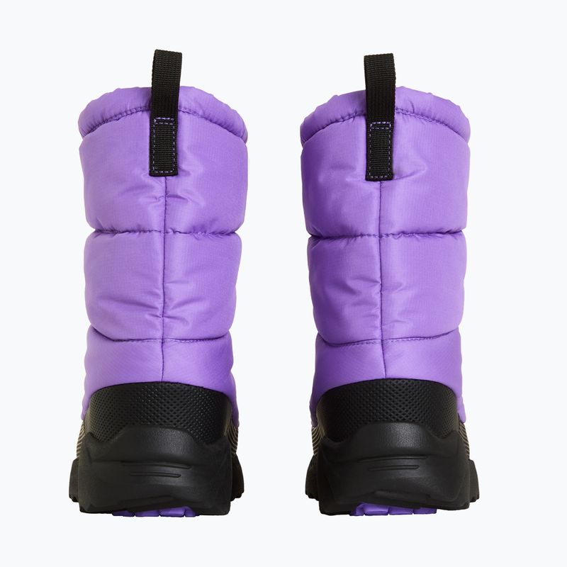 Children's snow boots The North Face Nse Traction Bootie Wp elevation purple/tnf black 2