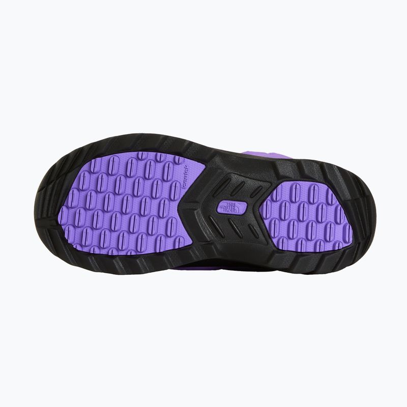 Children's snow boots The North Face Nse Traction Bootie Wp elevation purple/tnf black 3