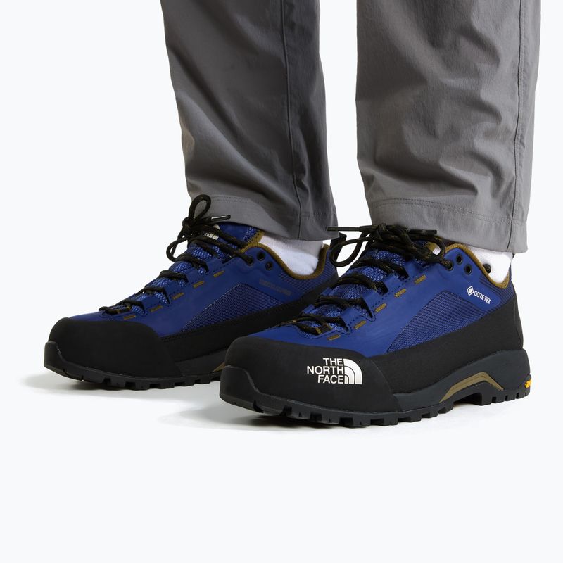 Men's approach shoes The North Face Verto Alpine GTX bold blue/caraway seed 5