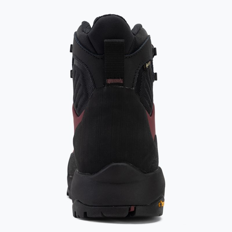 Women's approach shoes The North Face Verto Alpine Mid GTX burgundy crush/tnf black 6