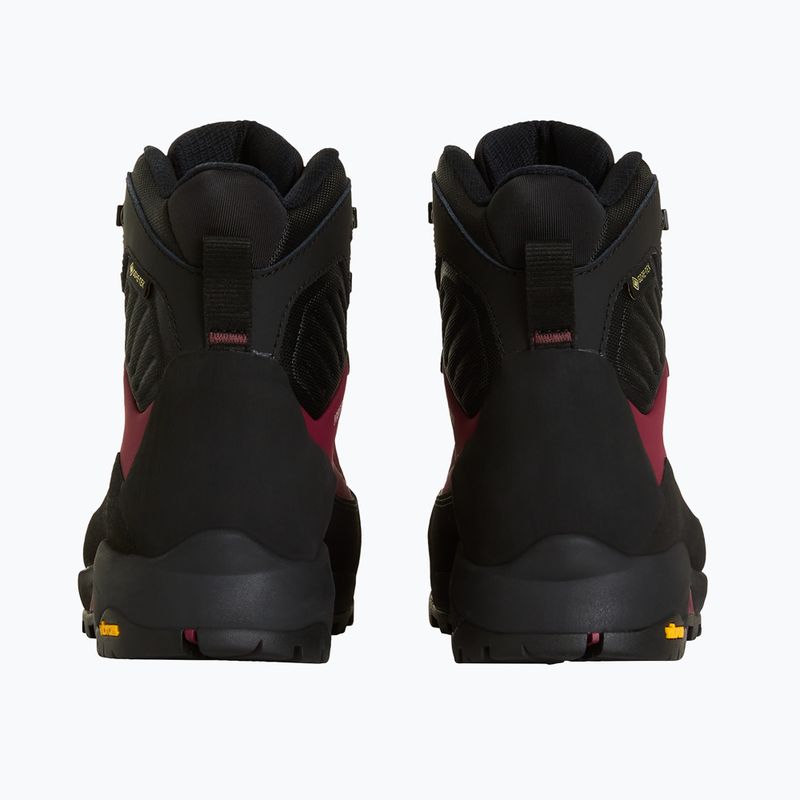 Women's approach shoes The North Face Verto Alpine Mid GTX burgundy crush/tnf black 2