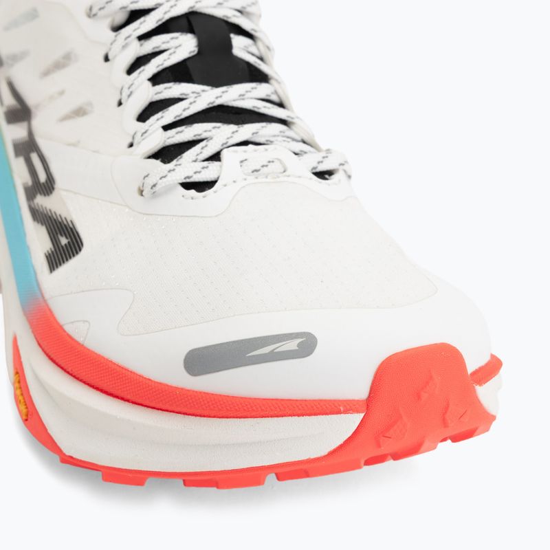 Women's running shoes Altra Mont Blanc Carbon white/black/firey coral 7