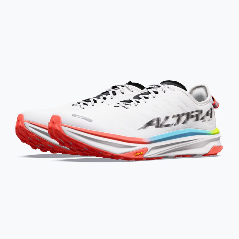 Women's running shoes Altra Mont Blanc Carbon white/black/firey coral 2
