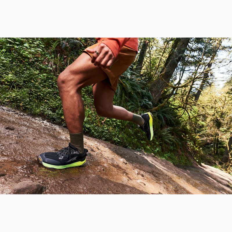 Men's running shoes Altra Lone Peak 9+ black/dark gull grey 7