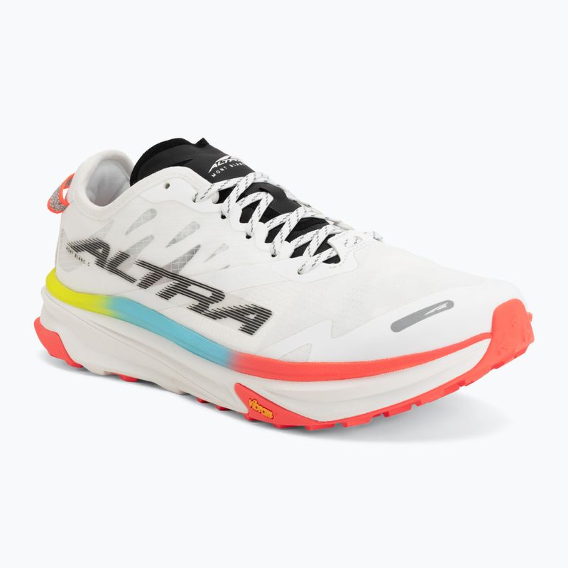 Men's running shoes Altra Mont Blanc Carbon white/black/firey coral