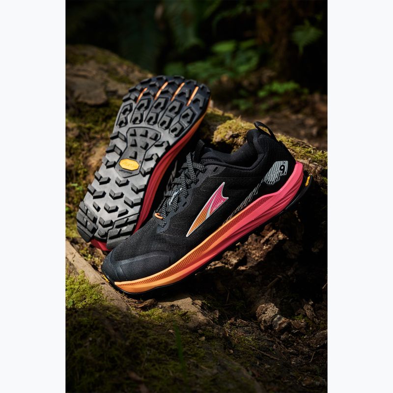 Women's running shoes Altra Lone Peak 9+ black/knockout pink 5