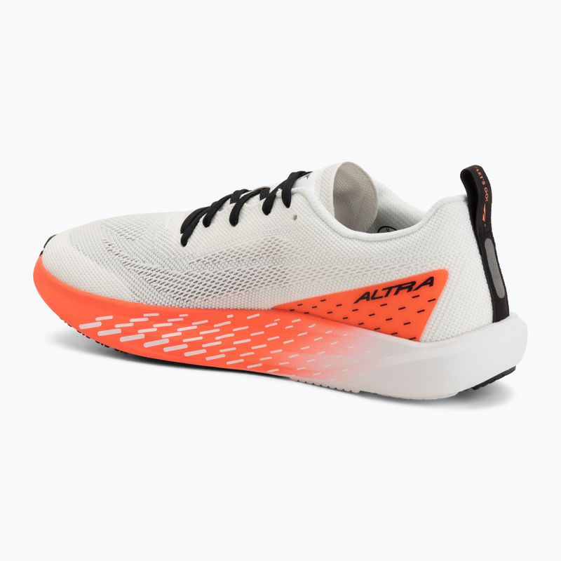 Men's running shoes Altra Vanish Pulse white/black/firey coral 3