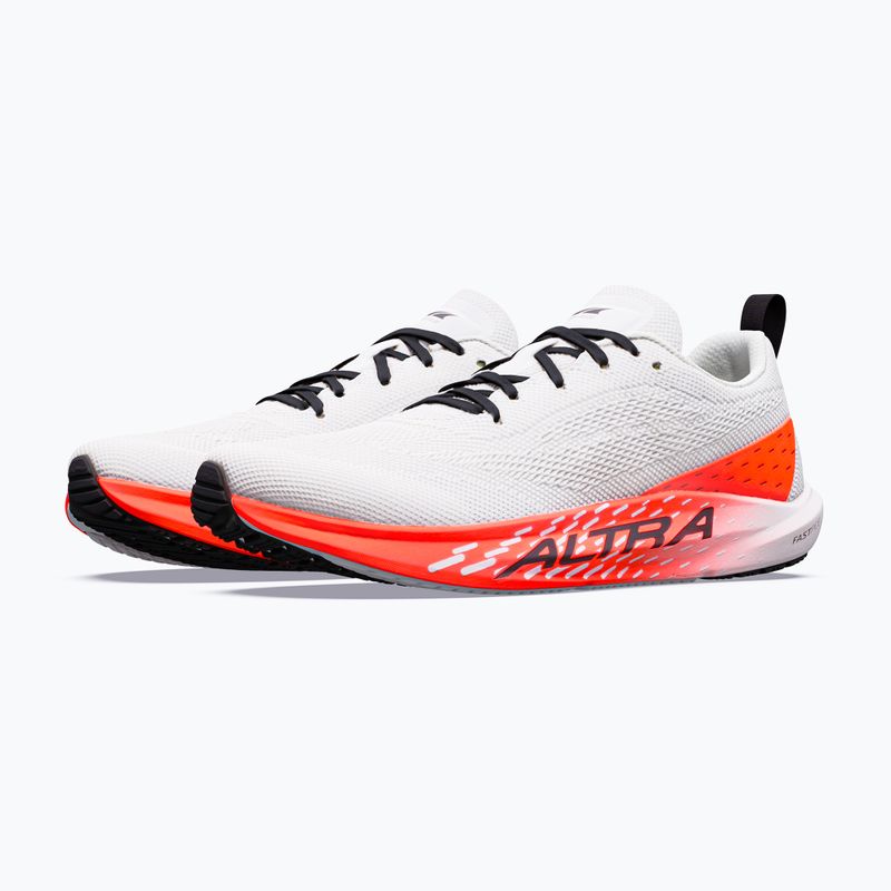 Men's running shoes Altra Vanish Pulse white/black/firey coral 2