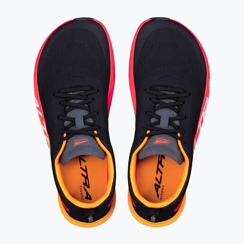 Men's running shoes Altra Vanish Pulse black/silver/orange pop 3