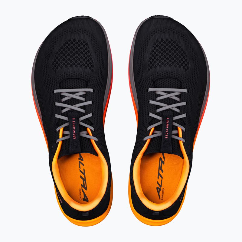 Men's running shoes Altra Escalante 5 black/fiery coral/orange 3