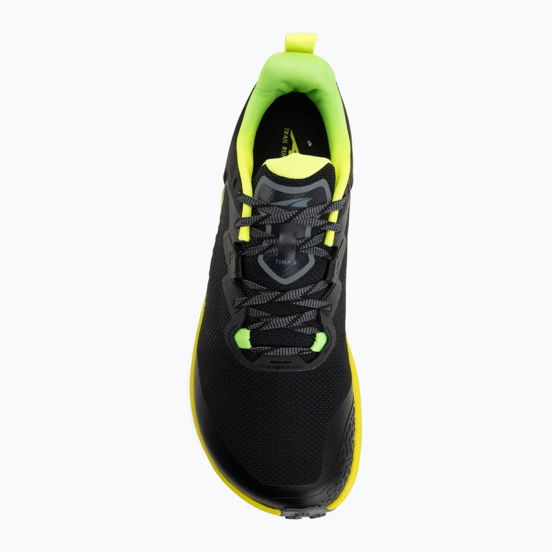 Men's running shoes Altra Timp 6 black/turbulence 5