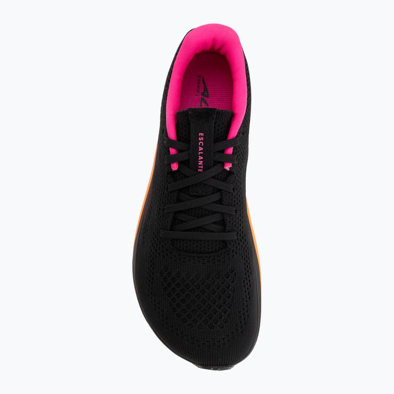 Women's running shoes Altra Escalante 5 black/pink glow/orange 5