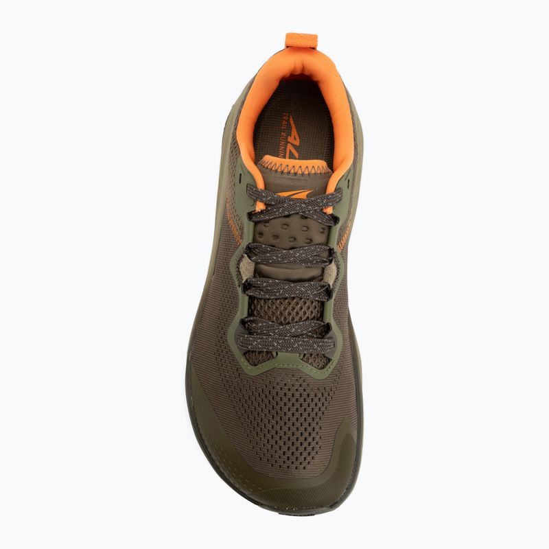 Men's running shoes Altra Olympus 7 dark olive/black 5