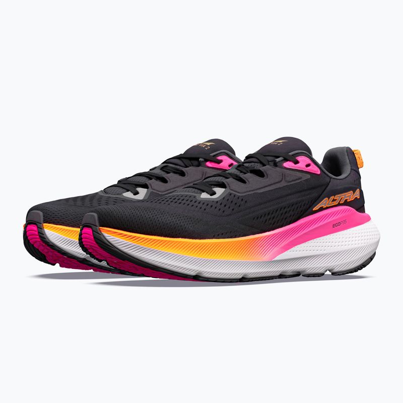 Women's running shoes Altra FWD Via 2 black/silver/pink 2