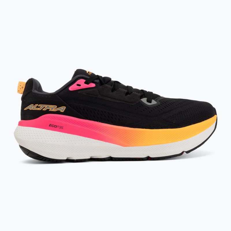 Women's running shoes Altra FWD Via 2 black/silver/pink 2
